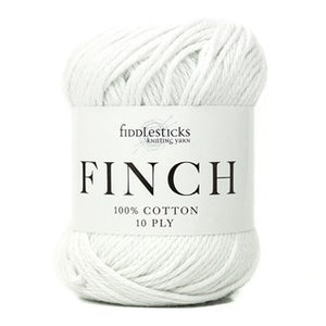 Fiddlesticks Finch - White