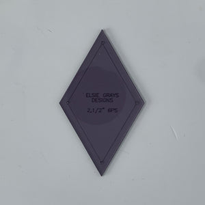 2,1/2" Six Pointed Star Template