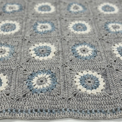 Blueberry Pie Crochet Blanket Kit