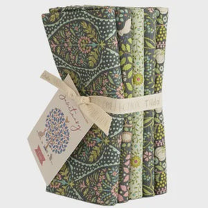 Tilda Sanctuary 5pce Fat Quarter Bundle - Green