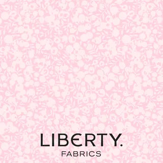 Liberty Happy Hour Quilt Kit with Pink Binding