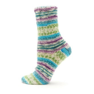 Fiddlesticks Jester Sock Yarn - Green/Aqua