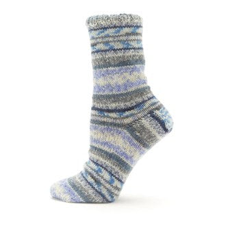 Fiddlesticks Jester Sock Yarn - Grey/Blue