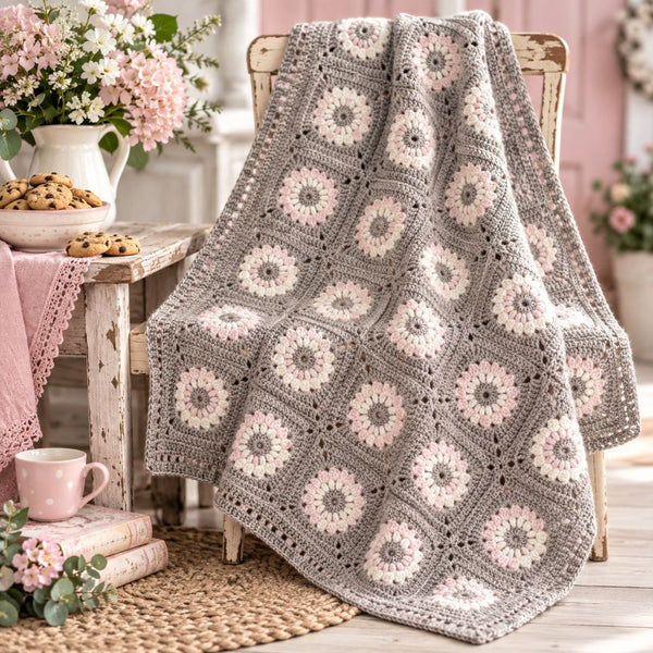 Cookies & Cream Crochet Blanket Kit (SAVE 30%)