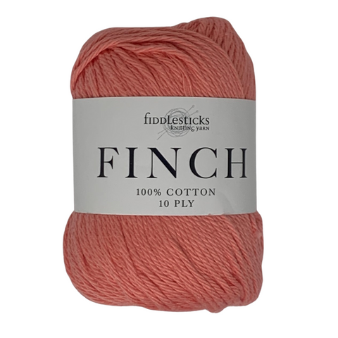 Fiddlesticks Finch - Coral