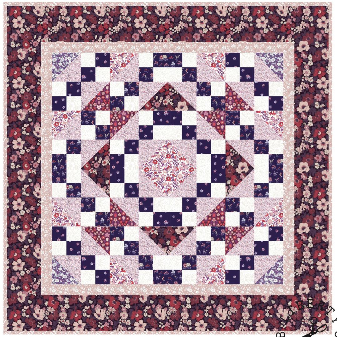 Liberty Crown Jewels Free Download Quilt Pattern