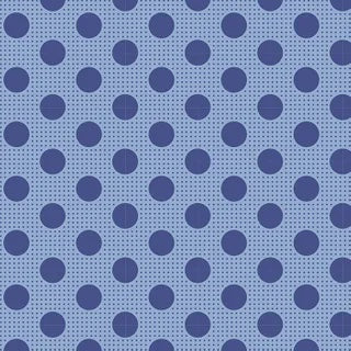 Tilda Medium Dots Denim Blue - 25cm