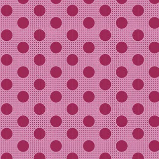 Tilda Medium Dots Maroon - 25cm