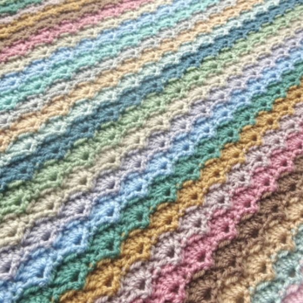 Attic24 Dune Crochet Blanket Kit (SHIPPING JUNE 29)