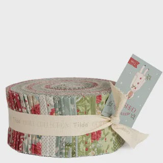 Tilda Merry Little Christmas 2.5" Fabric Roll