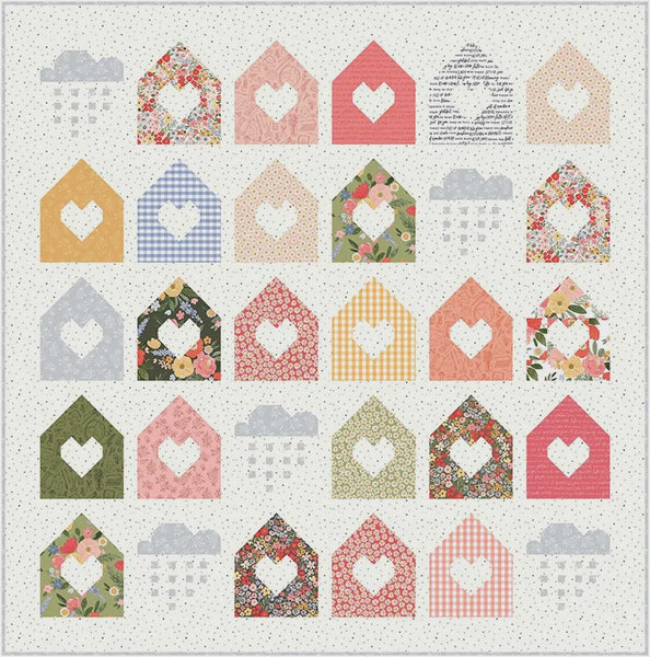 Riley Blake Floral Charms Boxed Quilt Kit (SAVE 40% 2 ONLY)