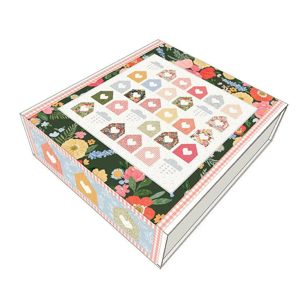 Riley Blake Floral Charms Boxed Quilt Kit (SAVE 40% 2 ONLY)