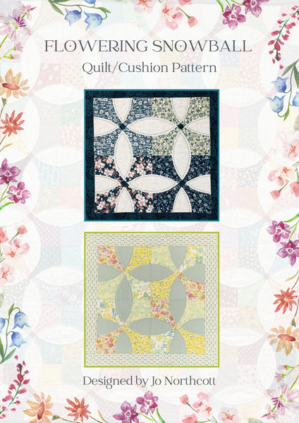Flowering Snowball Pattern & Template Set