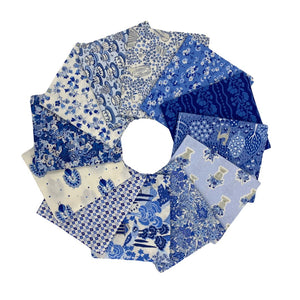 Liberty Garden Party Blue China Fat Quarter Bundle