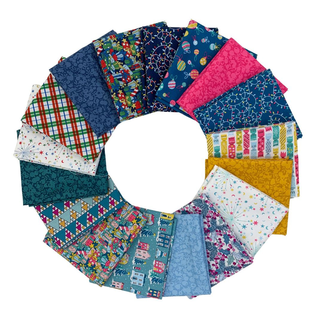 Liberty Curated 17pce Xmas Fat Quarter Bundle