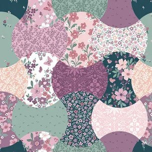 Buds & Butterflies Multi Print 25cm