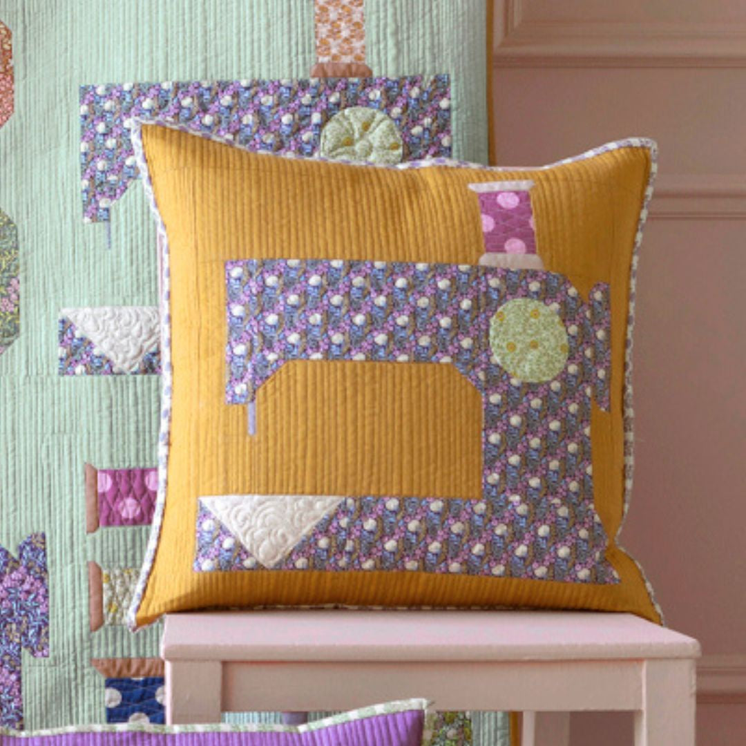 Tilda Make do and Mend Pillow Kit - Mustard