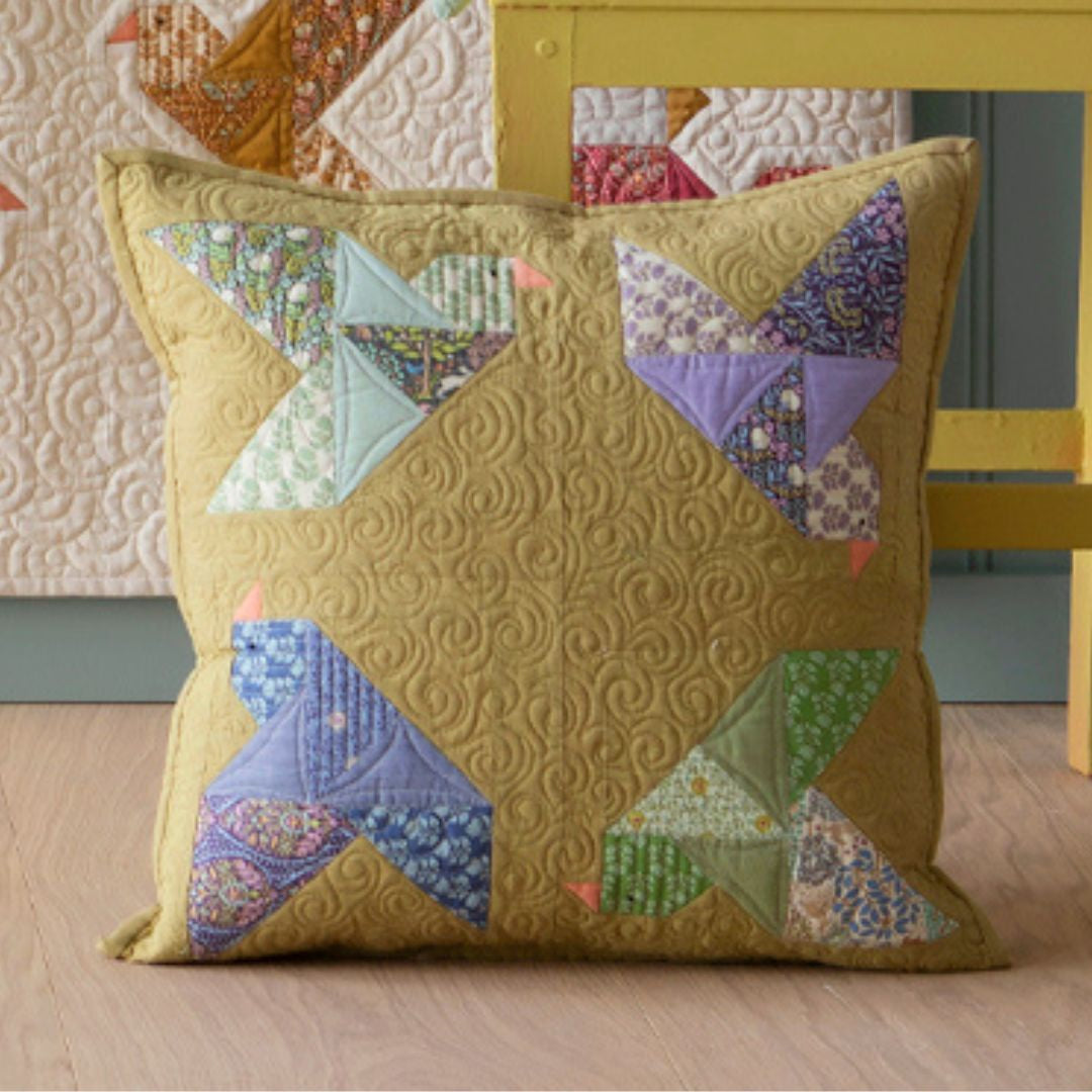 Tilda Paperbird Pillow Kit - Moss