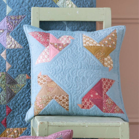 Tilda Paperbird Pillow Kit - Petrol