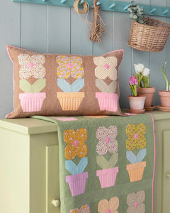 Potted Flowers Pillow Kit with Buttons (PRE ORDER)