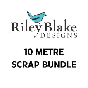 Riley Blake 10 metre Scrap Bundle Clearance (15 ONLY)