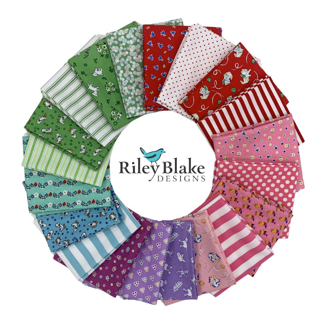 Riley Blake 20pce Fat Quarter Bundle #1 (2 ONLY)