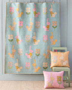 Spring Hare Quilt with Backing Fabric (PRE ORDER)