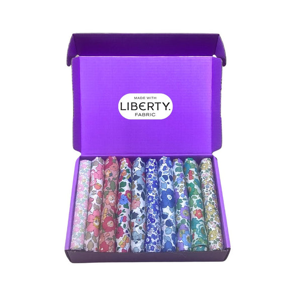 Liberty Tana Lawn 10pc Fat Quarter Betsy Box