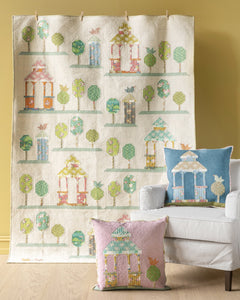 Walk in the Park Quilt Kit - Dove White (PRE ORDER)