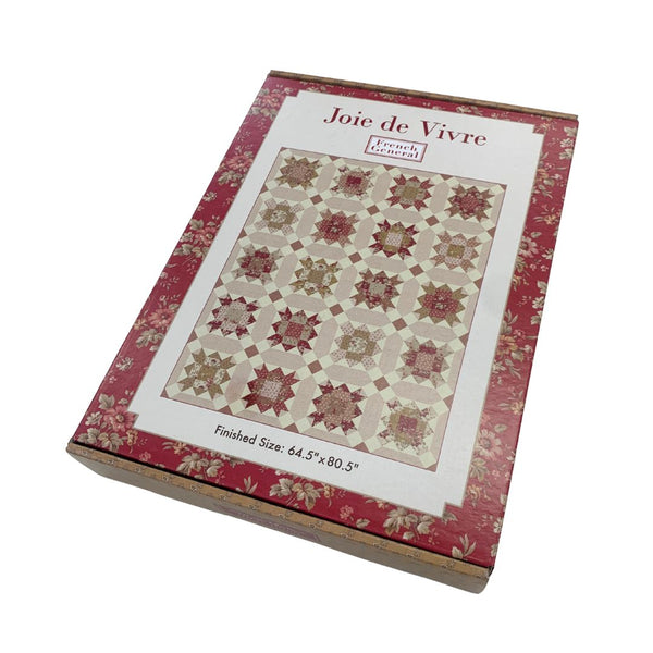 French General Joie De Vivre Wishy Washi Boxed Quilt Kit (ONLY 2 REMAINING)