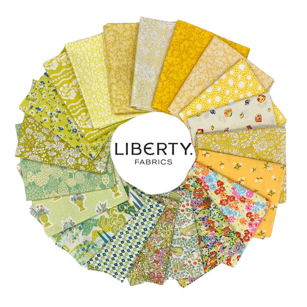 Liberty Curated 20pce Fat Quarter Bundle - Lemon & Lime