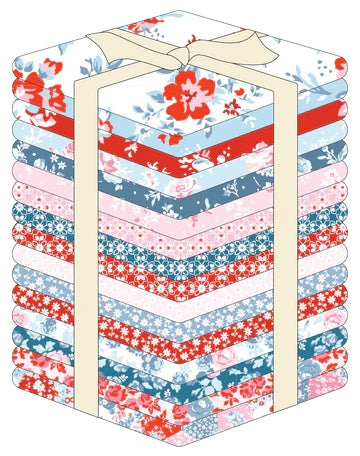 Poppy Cotton Elise 16pce Fat Eighth Bundle