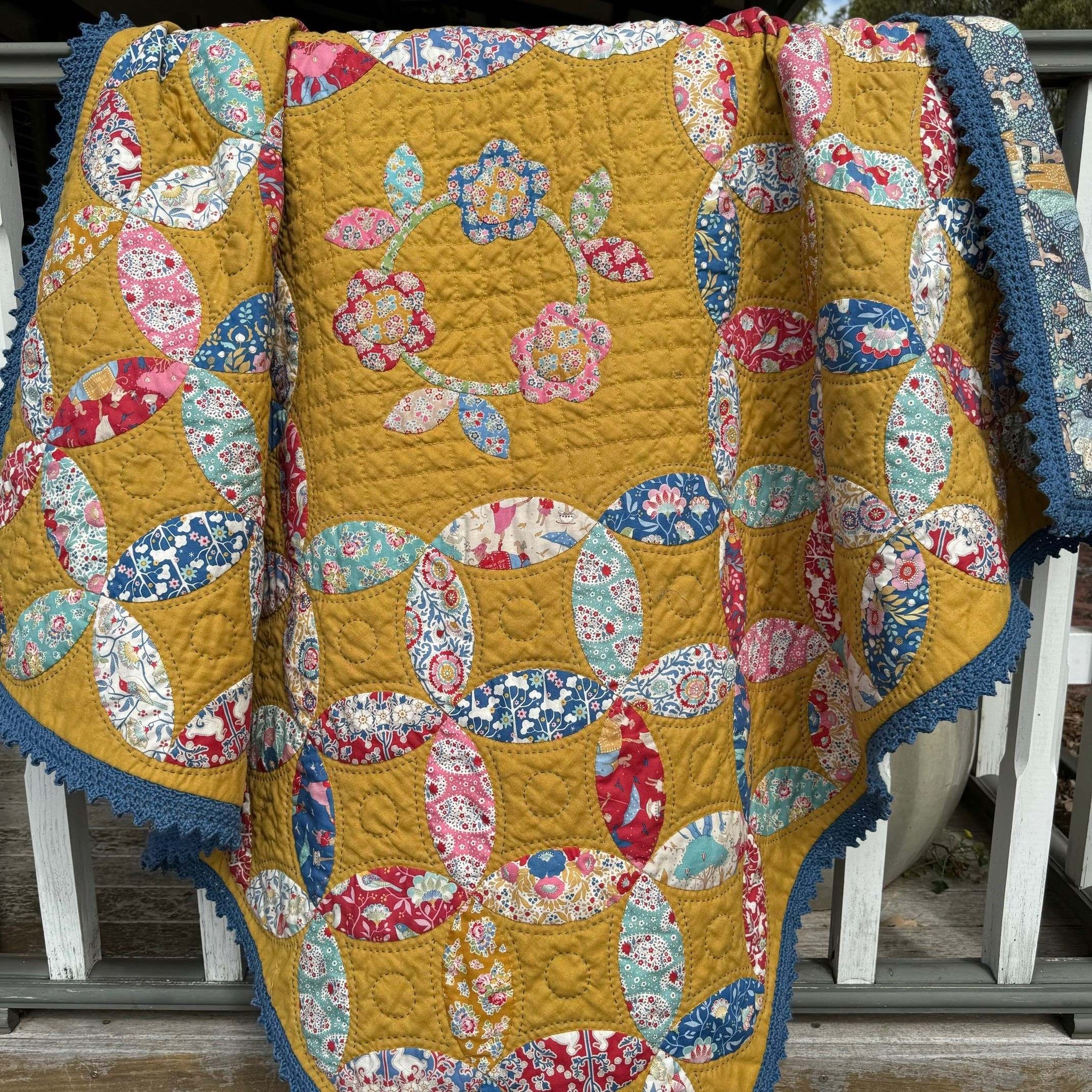 Quilt Pattern Rounded Round Robin PDF Quilt Pattern & Template – Elsie Gray’s