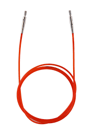 Knit Pro 100cm Needle Cable Red