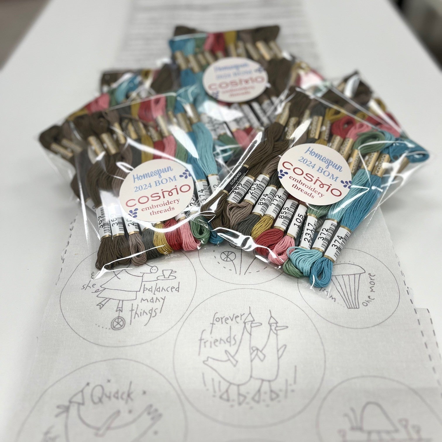Cosmo Thread Pack for Sunshine & Lollipops BOM Kit
