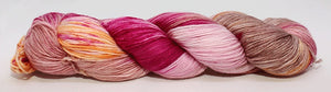 Fiori Hand Dyed Sock Yarn - Fuchsia Haze