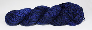Fiori Hand Dyed Sock Yarn - Midnight Blue