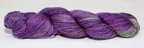 Fiori Hand Dyed Sock Yarn - Purple Dahlia