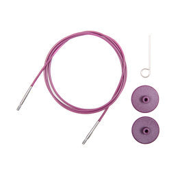 Knit Pro 120cm Needle Cable Purple