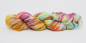 Fiori Hand Dyed Sock Yarn - Rainbow
